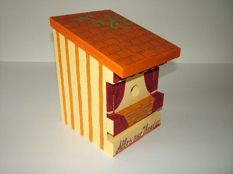 Nistkasten bunt 14 (6170 Besuche) Nistkasten bunt 14